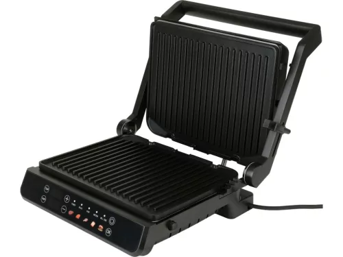LUND ELEKTROMOS kontakt GRILLező 2000 W, LED VEZÉRLŐPANEL ( Gofri tányérokkal is használható : LUND 67442 )  (67440)