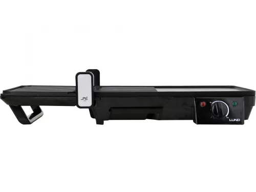 LUND Asztali elektromos grill 2000 W, 40,5 × 25 cm, 2 az 1-ben sütőlappal (67455)