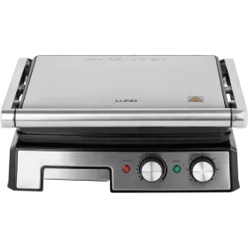 LUND Asztali grill 2000W, 29x24cm ezüst(67457)