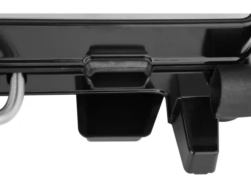 LUND Asztali grill 2000W, 29x24cm ezüst(67457)