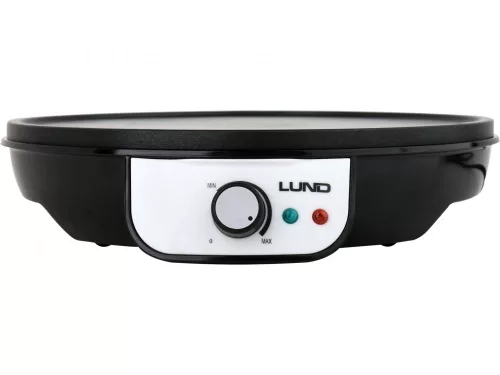 LUND Elektromos palacsintasütő 1000 W, 30 cm-es tapadásmentes sütőlappal, hőfokszabályzóval (67470)