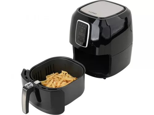LUND Forrólevegős fritőz 5,2 l kosárral, 1800 W, 7 programmal (67574)