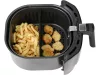 LUND Forrólevegős fritőz 5,2 l kosárral, 1800 W, 7 programmal (67574)