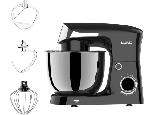 LUND Konyhai robotgép, álló, habverő-dagasztó, 1500 Watt, 4 liter (67812)