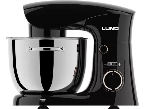 LUND Konyhai robotgép, álló, habverő-dagasztó, 1500 Watt, 5 liter, időzítő (67813)