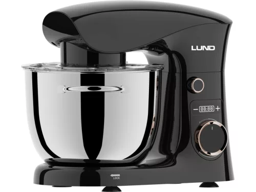 LUND Konyhai robotgép, álló, habverő-dagasztó, 1500 Watt, 5 liter, időzítő (67813)