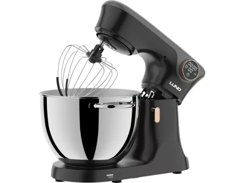 LUND Konyhai robotgép, álló,  habverő-dagasztó, 6 liter, 2000 Watt, időzítő  (67814)