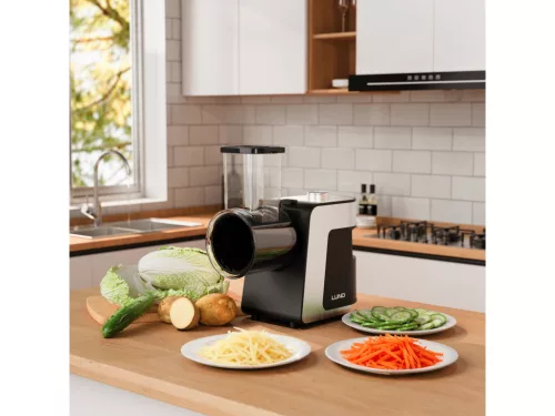 LUND Zöldségszeletelő gép, 250 Watt, 5 kés (67831)