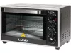 LUND Elektromos mini sütő 28 liter, 1600 W, légkeveréssel és forgónyárssal, 100–230 °C (68050)