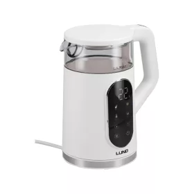   LUND Elektromos forraló 1,7 liter, hőmérséklet szabályozás, fehér (68224)