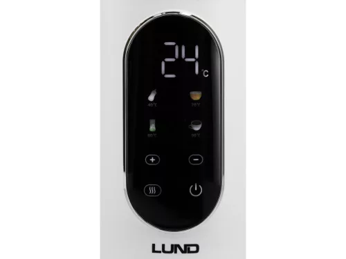 LUND Elektromos forraló 1,7 liter, hőmérséklet szabályozás, fehér (68224)