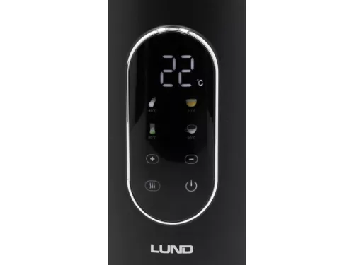 LUND Elektromos forraló 1,7 liter, hőmérséklet szabályozás, fekete (68228)