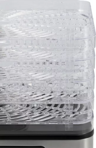 LUND Aszalógép gyümölcshöz, zöldséghez, gombához és fűszernövényhez, 5 tálcás, 400 W, 35–70 °C (68284)