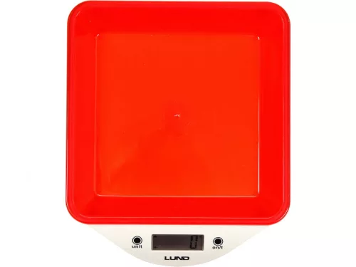 LUND Konyhai mérleg 800 ml-es tállal, 5 kg méréshatár, 1 g pontosság (68361)