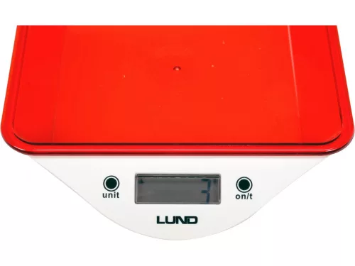 LUND Konyhai mérleg 800 ml-es tállal, 5 kg méréshatár, 1 g pontosság (68361)
