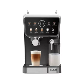   LUND Karos és kapszulás eszpresszó kávéfőző, tejhabosítóval ( pl: Nespresso®, Starbucks® és UCC® ) 1350 Watt  (68502)