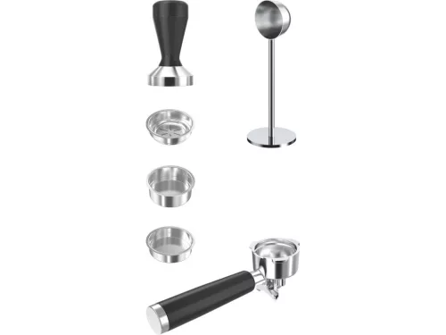 LUND Karos és kapszulás, eszpresszó kávéfőző gép, tejhabosítóval, ESE (Easy Serving Espresso) rendszer ( PL az illy, Pellini, Lavazza )1350 Watt  (68503)