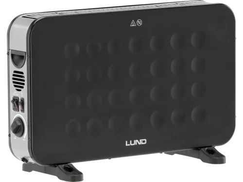 LUND Elektromos konvektor TURBO ventilátorral, 2000 W, 3 fokozat, IP20 (68651)