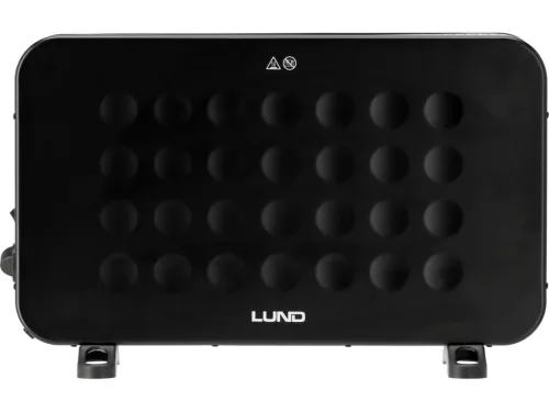 LUND Elektromos konvektor TURBO ventilátorral, 2000 W, 3 fokozat, IP20 (68651)