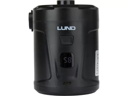 LUND Akkumulátoros elektromos pumpa matracokhoz, 280 l/perc, 5200 mAh (82150)