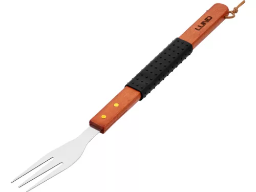 LUND Grill fogó készlet 3 részes, fa fogantyú (99845)