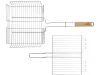 LUND Grillrács 34 X 27.5 X 6.5CM  (99861)