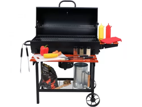 LUND FASZÉN GRILL FEDŐVEL 71X34,5CM (99908)
