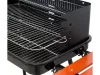LUND Kerti grillkocsi fa polcokkal 53x33cm (99911)