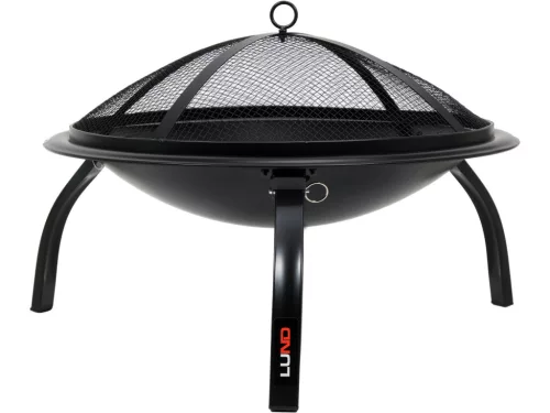 LUND Lund Acél tűzrakóhely összecsukható lábakkal – 56x39 cm (99912)