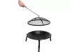 LUND Lund Acél tűzrakóhely összecsukható lábakkal – 56x39 cm (99912)