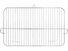 LUND FASZÉNGRILL POLCCAL – SÜTŐRÁCS: 48 x 26,5 cm (99919)
