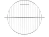 LUND Széntüzelésű grill 36 cm-es rácsozattal  (99923)