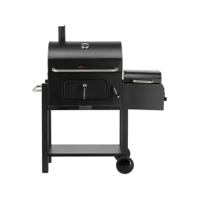   LUND Profi delux faszén grill füstölővel teljes méret: 112 x 62 x 121 cm (99925)