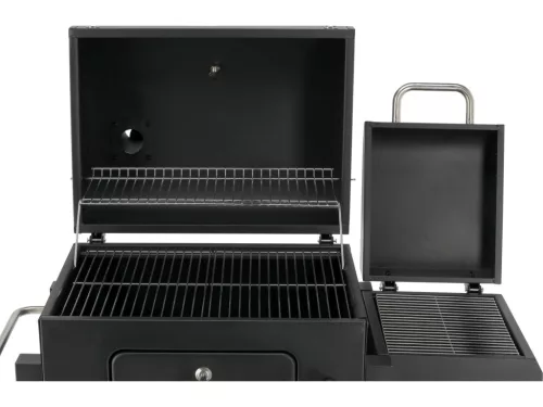 LUND Profi delux faszén grill füstölővel teljes méret: 112 x 62 x 121 cm (99925)