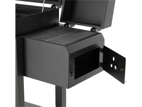 LUND Profi delux faszén grill füstölővel teljes méret: 112 x 62 x 121 cm (99925)