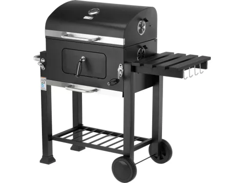 LUND FASZENES kerti GRILL, DELUXE, ÖNTÖTTVAS,   54X37CM (99927)