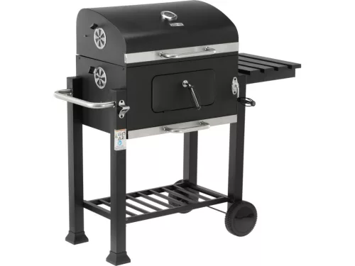 LUND FASZENES kerti GRILL, DELUXE, ÖNTÖTTVAS,   54X37CM (99927)