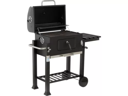 LUND FASZENES kerti GRILL, DELUXE, ÖNTÖTTVAS,   54X37CM (99927)