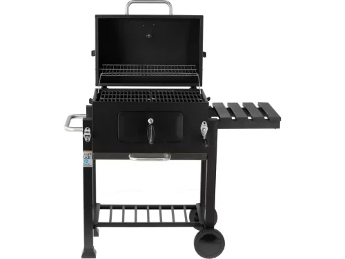 LUND FASZENES kerti GRILL, DELUXE, ÖNTÖTTVAS,   54X37CM (99927)