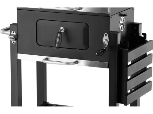 LUND FASZENES kerti GRILL, DELUXE, ÖNTÖTTVAS,   54X37CM (99927)