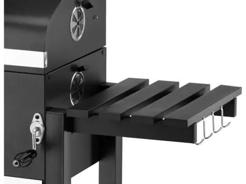 LUND FASZENES kerti GRILL, DELUXE, ÖNTÖTTVAS,   54X37CM (99927)