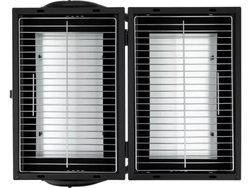 LUND Hordozható faszenes grillsütő 2 ráccsal, 34 × 21 cm sütőfelülettel (99929)