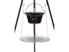 LUND GRILL ÉS TÁL HÁROMLÁBÚ ÁLLVÁNYON – RÁCS 49 CM (99933)