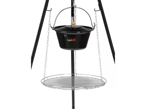 LUND GRILL ÉS TÁL HÁROMLÁBÚ ÁLLVÁNYON – RÁCS 49 CM (99933)