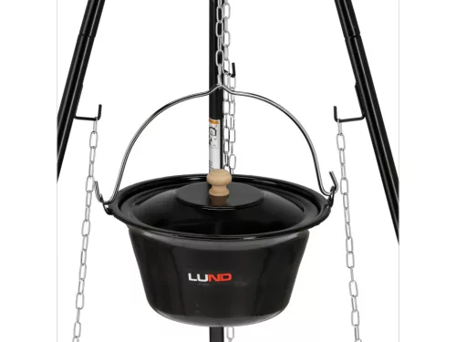 LUND GRILL ÉS TÁL HÁROMLÁBÚ ÁLLVÁNYON – RÁCS 49 CM (99933)