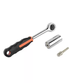   Mannesmann Univerzális dugókulcs 7–19 mm, 3/8” racsnival és adapterrel (M00190)