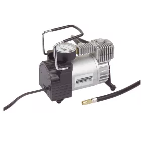   Mannesmann Autókompresszor / kerékfújó 12 V, 10 bar, 35 liter/perc, 4 adapterrel (M01790)