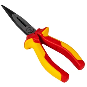   Mannesmann VDE hosszúcsőrű fogó 8”, egyenes, EN 60900:2004 (M10604)