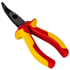   Mannesmann VDE hosszúcsőrű fogó 6”, hajlított, EN 60900:2004 (M10605)