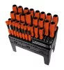 MANNESMANN Csavarhúzó készlet 100 részes, ergonomikus markolattal (M11426)